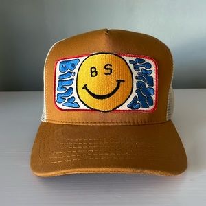 Billy Strings + Imogene Willie Logo Adjustable Yellow Trucker Snapback Hat